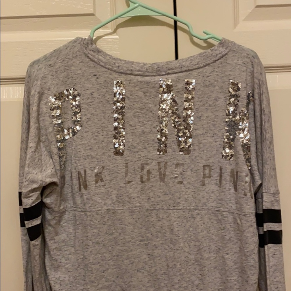 vs pink long sleeve